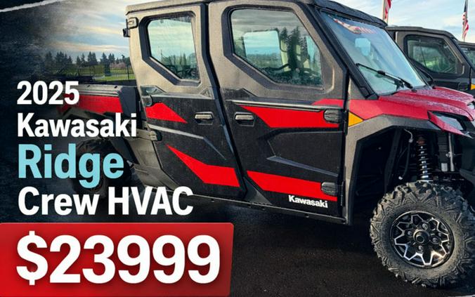 2025 Kawasaki Ridge® Crew Hvac