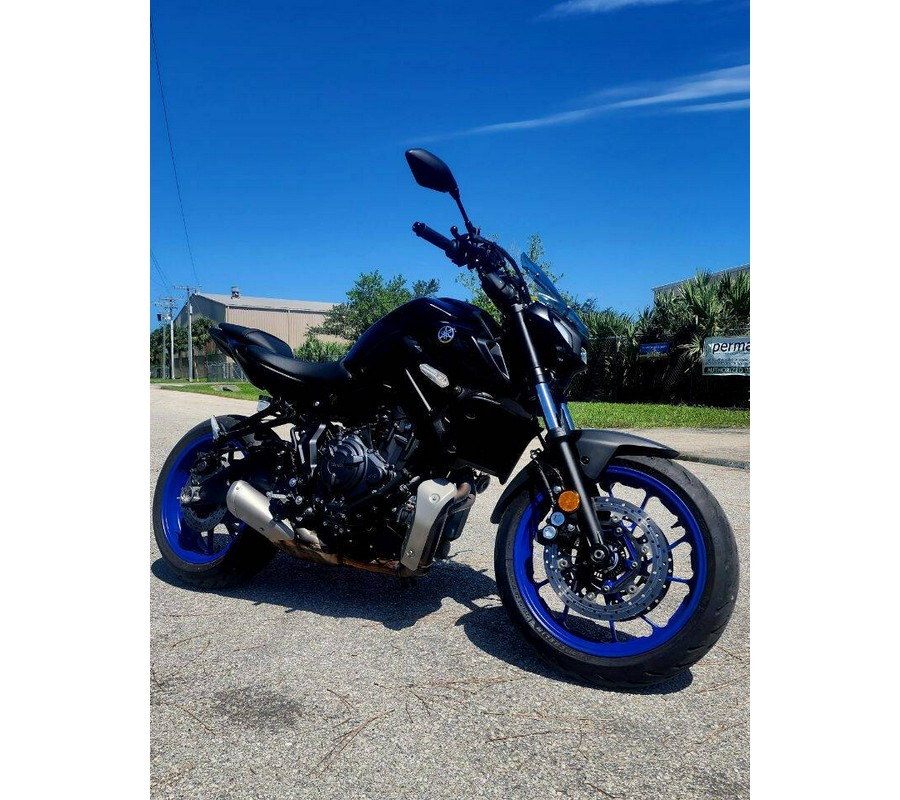 2022 Yamaha MT07 ABS