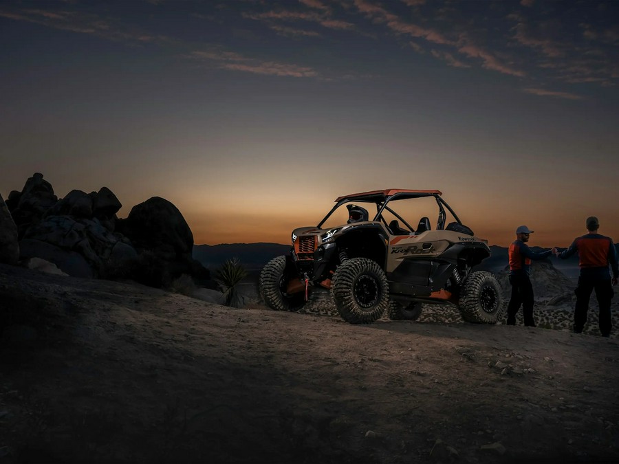 2026 Kawasaki Teryx KRX 1000 Rock Edition Matte Dark Beige/Brownish Orange - 109466