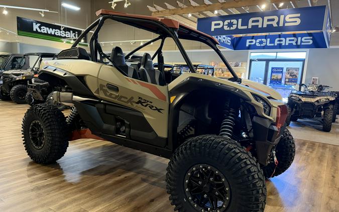 2026 Kawasaki Teryx KRX 1000 Rock Edition Matte Dark Beige/Brownish Orange - 109466