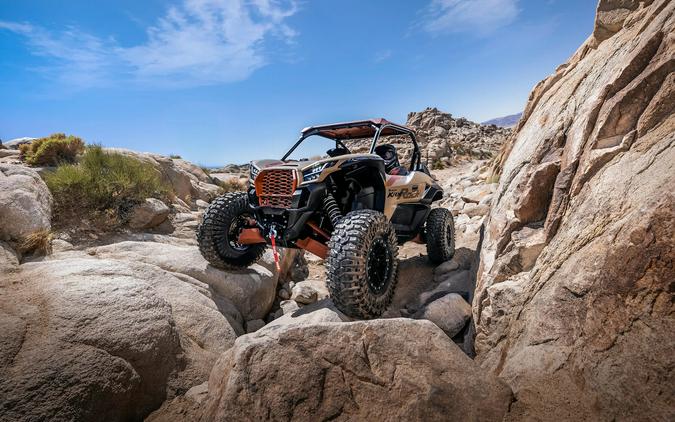 2026 Kawasaki Teryx KRX 1000 Rock Edition Matte Dark Beige/Brownish Orange - 109466