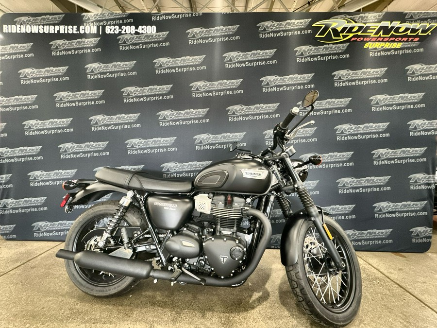 2019 TRIUMPH BONNEVILLE T-100 BLACK