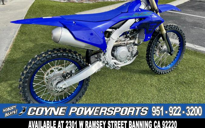 2024 Yamaha YZ450F Team Yamaha Blue