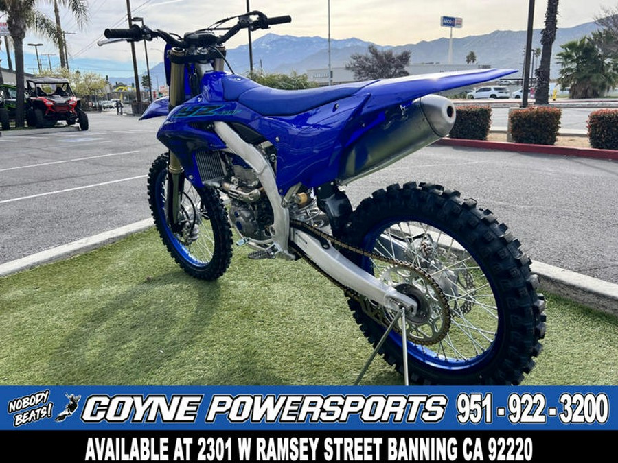 2024 Yamaha YZ450F Team Yamaha Blue