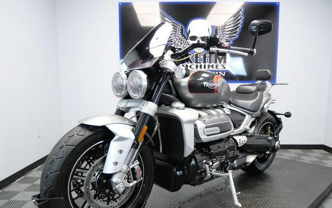 2020 Triumph Rocket 3 GT Silver Ice and Storm Grey