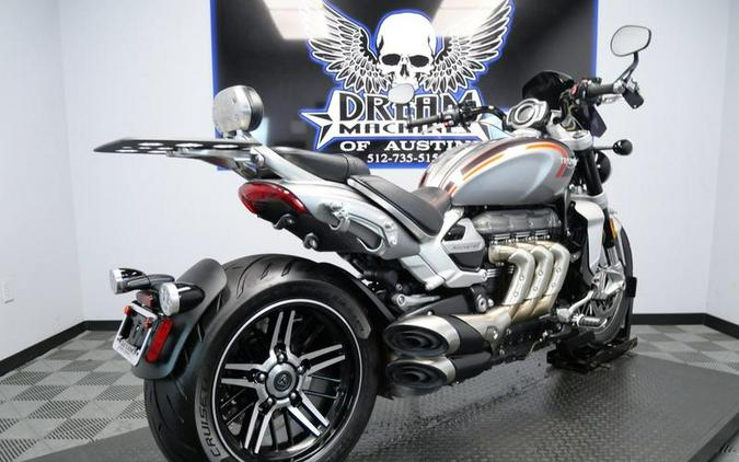 2020 Triumph Rocket 3 GT Silver Ice and Storm Grey