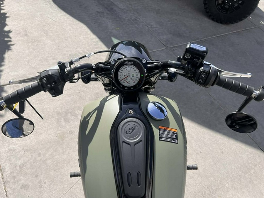 2026 Indian Scout Bobber Limited +Tech Moss Green Smoke