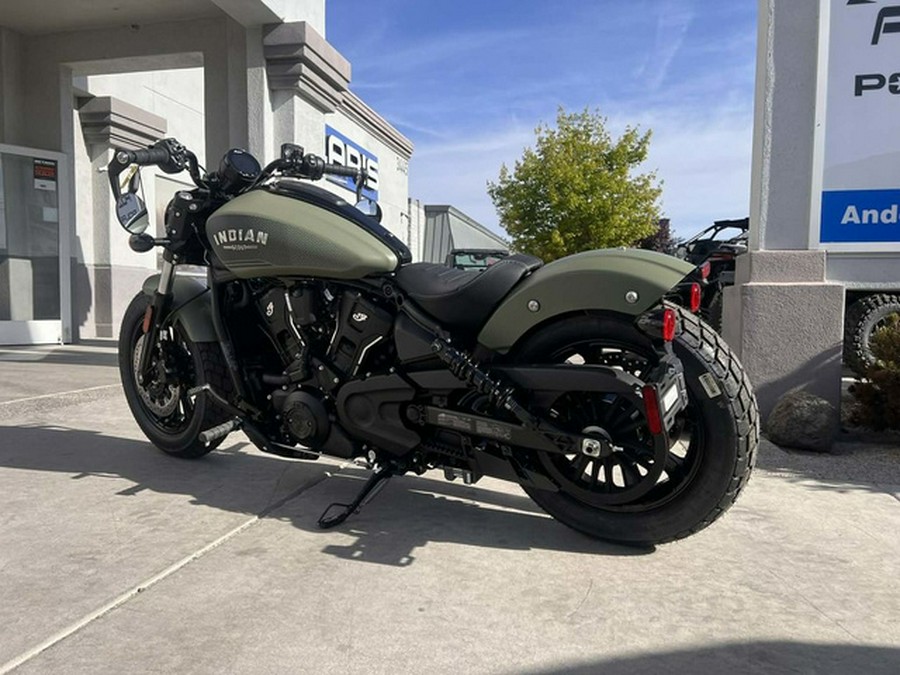 2026 Indian Scout Bobber Limited +Tech Moss Green Smoke