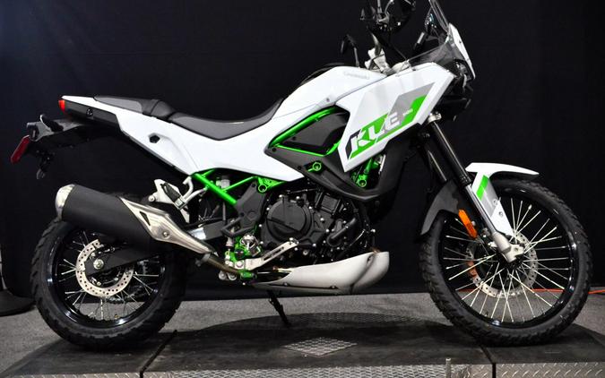 2026 Kawasaki KLE500 ABS SE Pearl Blizzard White