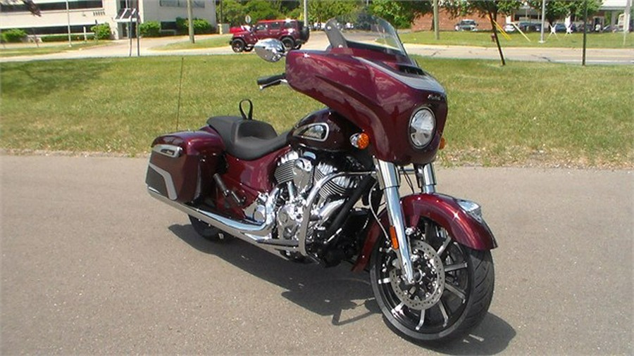 2024 Indian Motorcycle CHIEFTAIN LIMITED, MAROON MTLC W/GFX, 49ST Limited