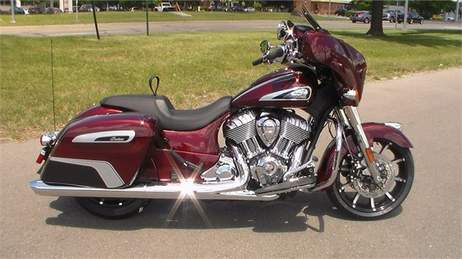 2024 Indian Motorcycle CHIEFTAIN LIMITED, MAROON MTLC W/GFX, 49ST Limited