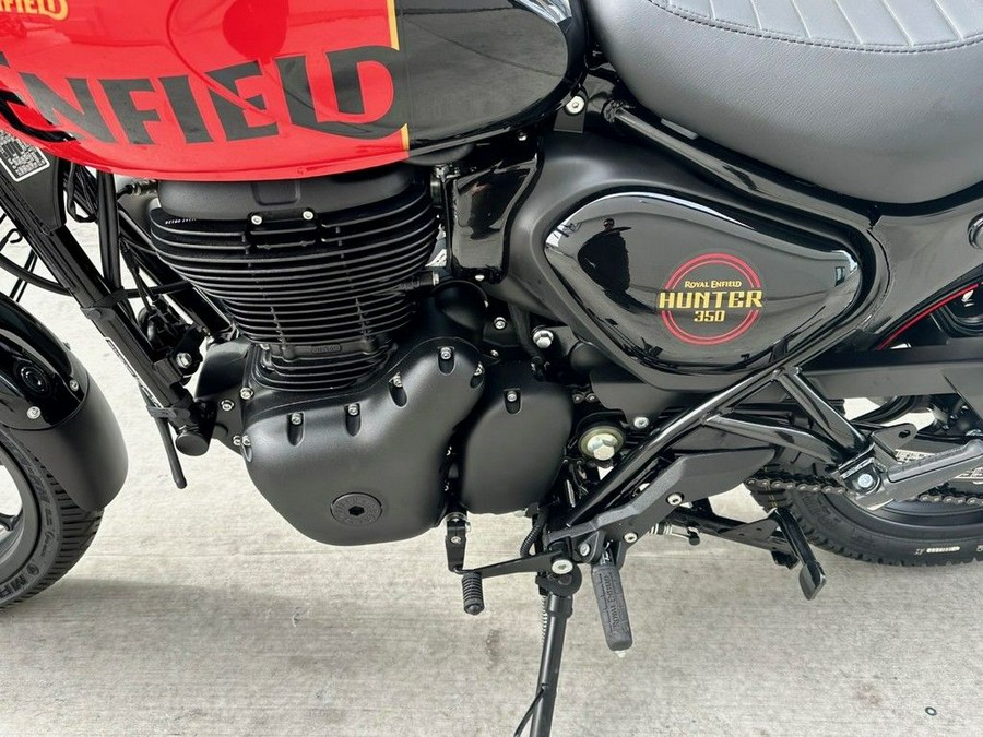 2023 Royal Enfield Hunter 350 Rebel Red