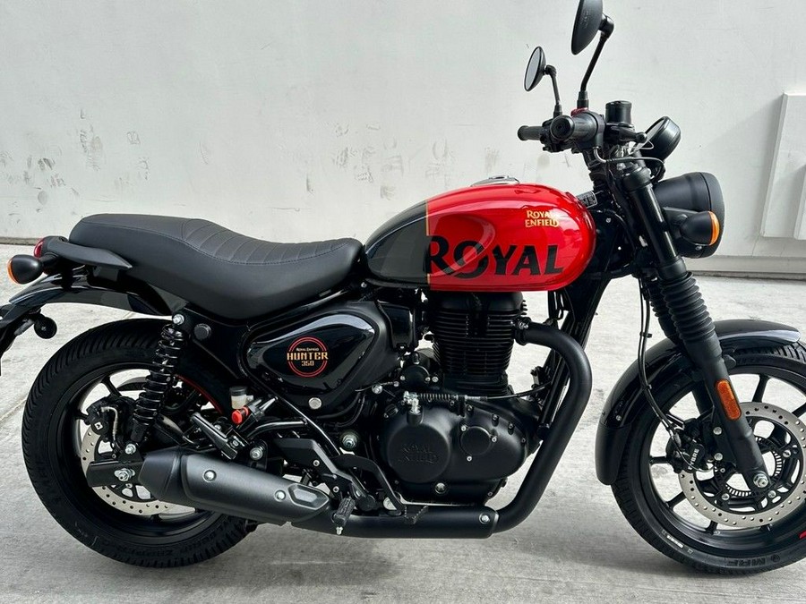 2023 Royal Enfield Hunter 350 Rebel Red