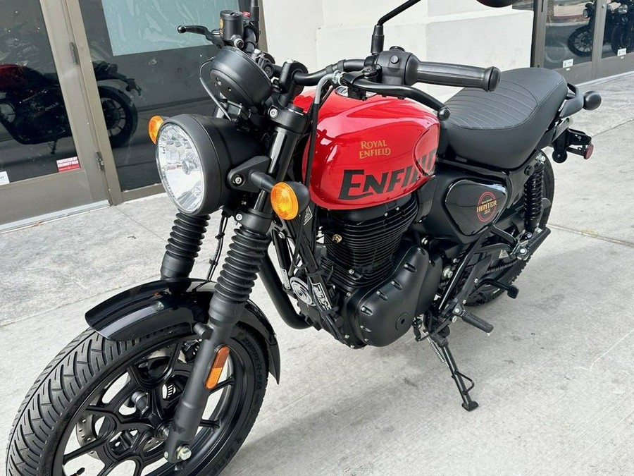 2023 Royal Enfield Hunter 350 Rebel Red