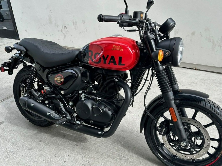 2023 Royal Enfield Hunter 350 Rebel Red