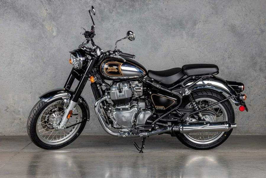 2026 Royal Enfield Classic 650 Black Chrome