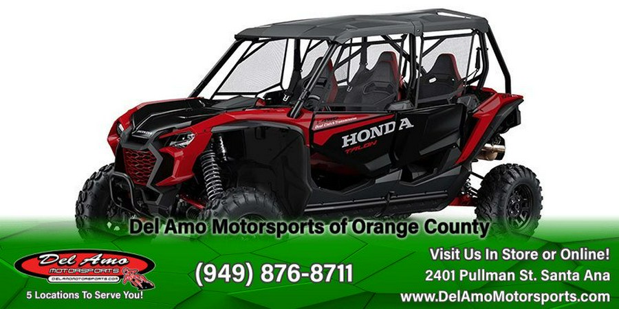 2023 Honda TALON1000X4 FOX LIVEVA FOX Live Valve