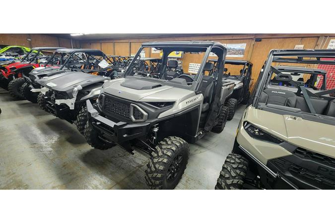 2024 Polaris Industries R24XAE1RBH Ranger XD 1500 Premium Turbo Silver