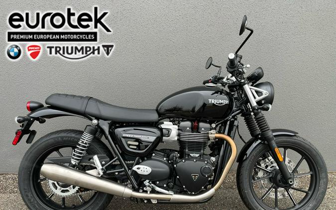 2023 Triumph Speed Twin 900 Jet Black