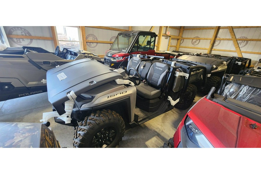 2024 Polaris Industries R24XAE1RBH Ranger XD 1500 Premium Turbo Silver