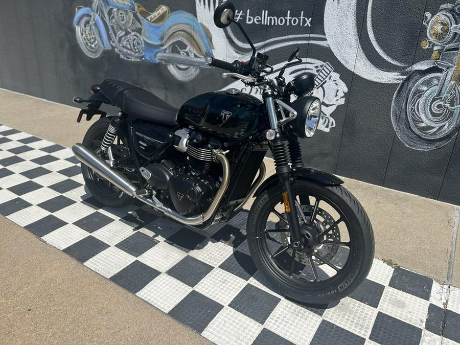 2024 Triumph Speed Twin 900 Competition Green/Phantom Black