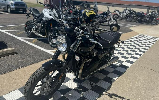 2024 Triumph Speed Twin 900 Competition Green/Phantom Black