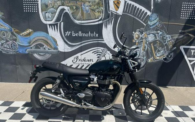 2024 Triumph Speed Twin 900 Competition Green/Phantom Black