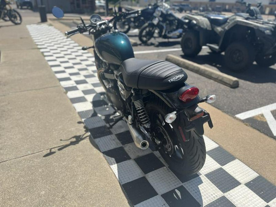 2024 Triumph Speed Twin 900 Competition Green/Phantom Black