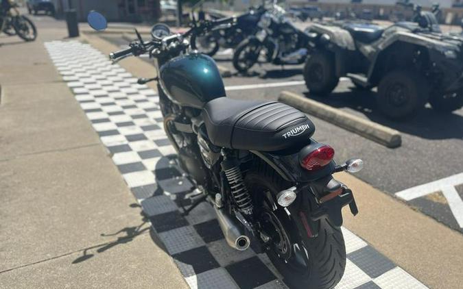 2024 Triumph Speed Twin 900 Competition Green/Phantom Black