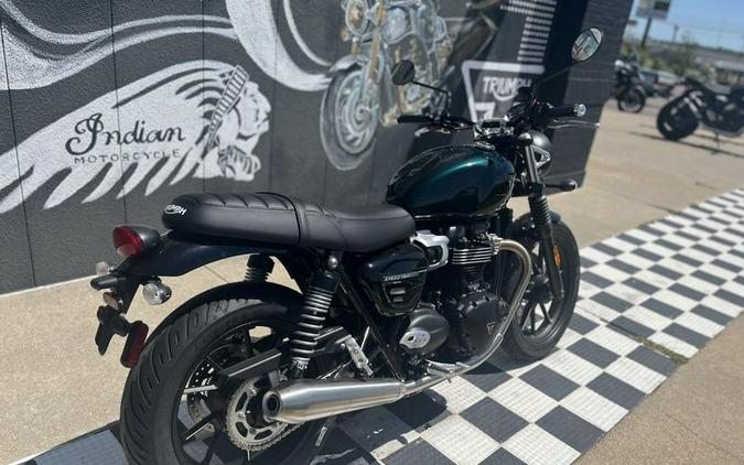 2024 Triumph Speed Twin 900 Competition Green/Phantom Black