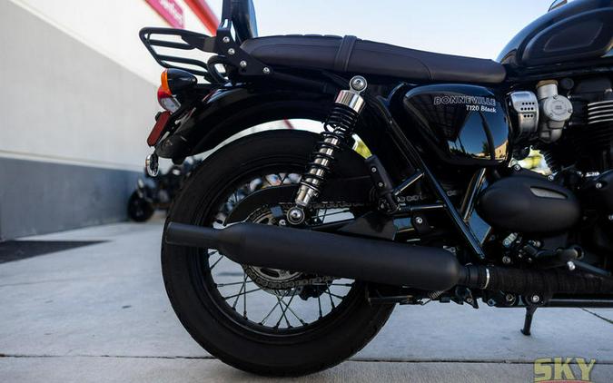 2020 Triumph Bonneville T120 Black Jet Black