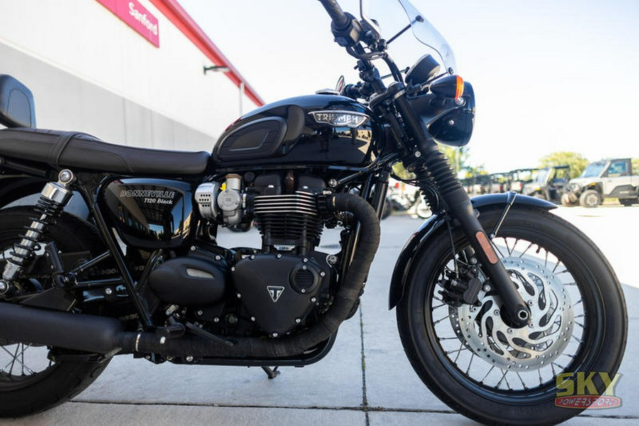 2020 Triumph Bonneville T120 Black Jet Black