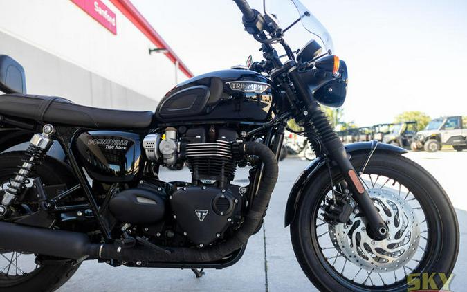 2020 Triumph Bonneville T120 Black Jet Black