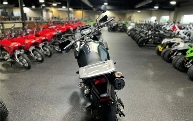 2025 Kawasaki KLR650 S Metallic Matte Old School Green ABS ABS