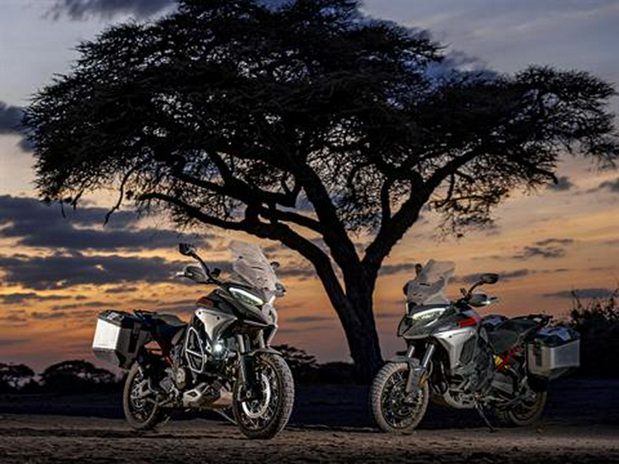2025 Ducati Multistrada V4 Rally Adventure Travel & Radar