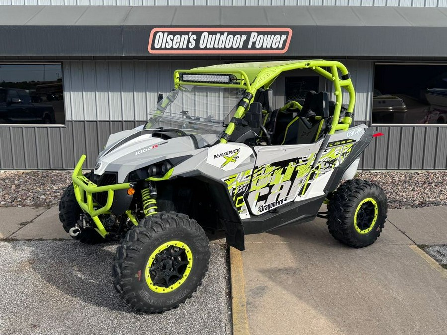 2015 Maverick™ X® ds TURBO - White/Grey/Manta Green - Can-Am