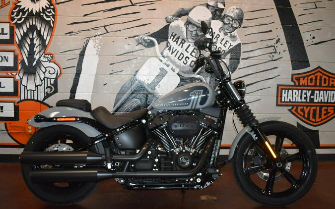 2024 Harley-Davidson Street Bob 114 Billiard Gray
