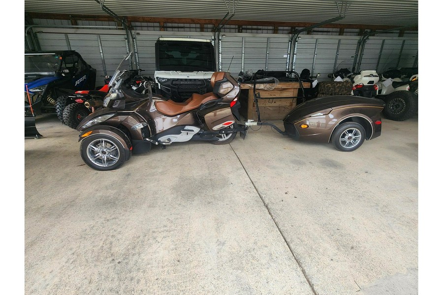 2012 Can-Am SPYDER RT LIMITED W/Trailer Brown