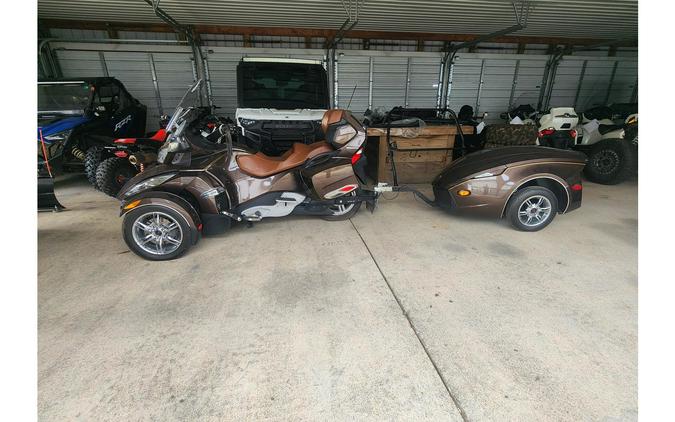 2012 Can-Am SPYDER RT LIMITED W/Trailer Brown