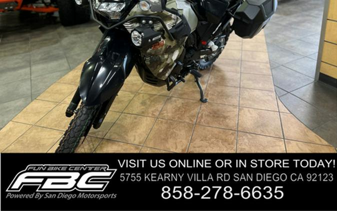 2025 Kawasaki Klr650 Adventure ABS Cypher Camo Beige ABS