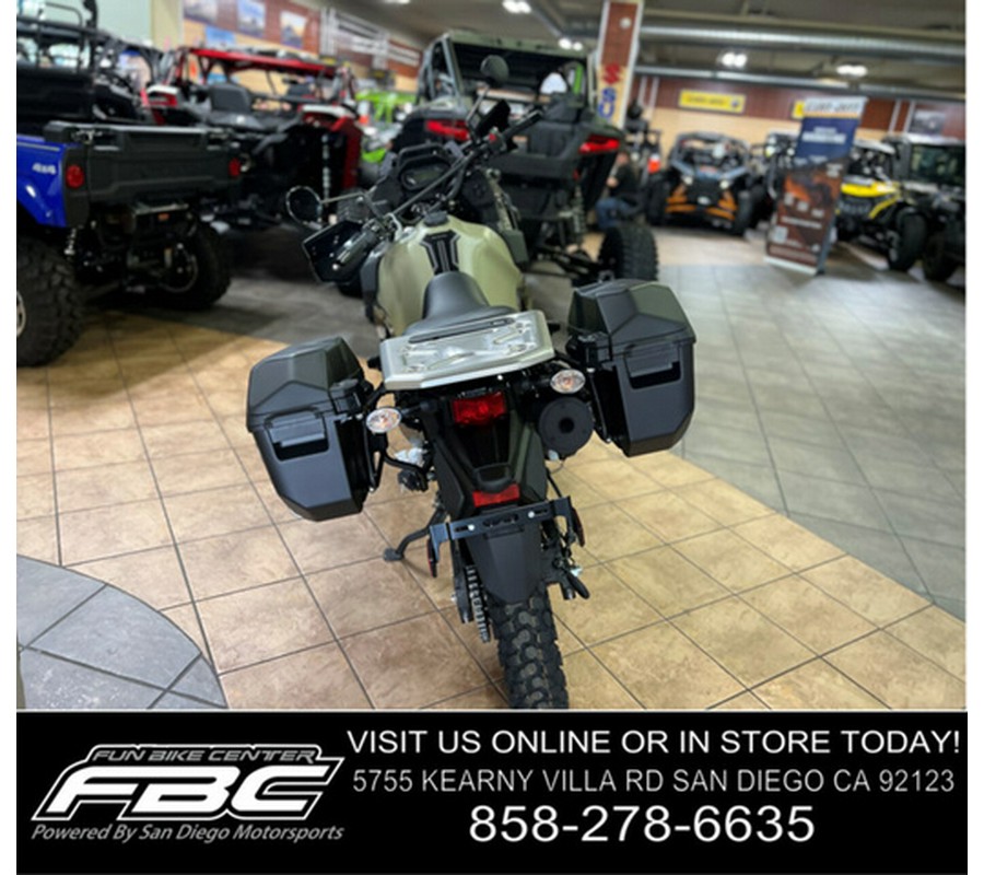 2025 Kawasaki Klr650 Adventure ABS Cypher Camo Beige ABS
