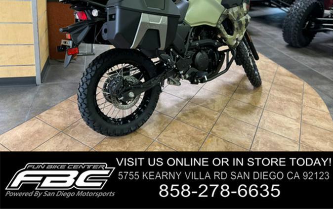 2025 Kawasaki Klr650 Adventure ABS Cypher Camo Beige ABS