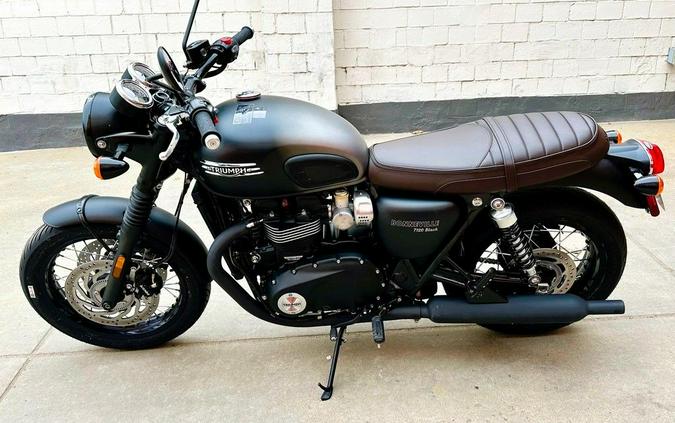 2024 Triumph Bonneville T120 Black Jet Black