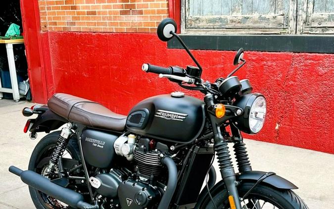 2024 Triumph Bonneville T120 Black Jet Black