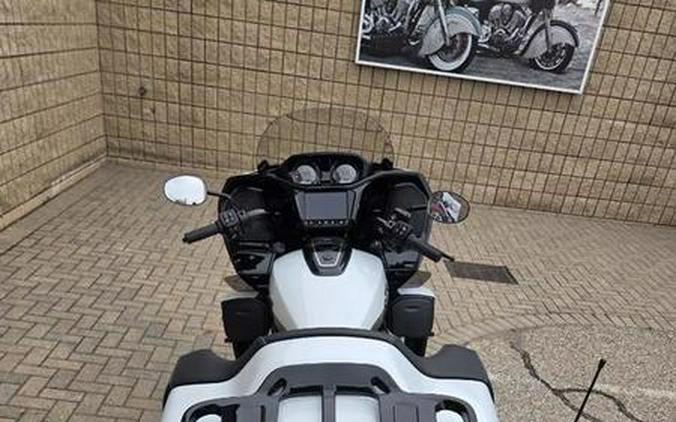 2026 Indian Motorcycle® Pursuit® Dark Horse® 112 Ghost White Metallic with Black Metallic