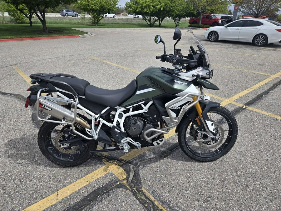 2023 Triumph Tiger 900 Rally Pro Matte Khaki Green