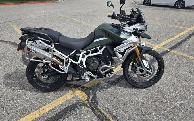 2023 Triumph Tiger 900 Rally Pro Matte Khaki Green