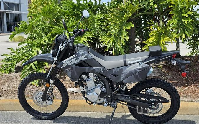 2024 Kawasaki KLX300 Cypher Camo Gray