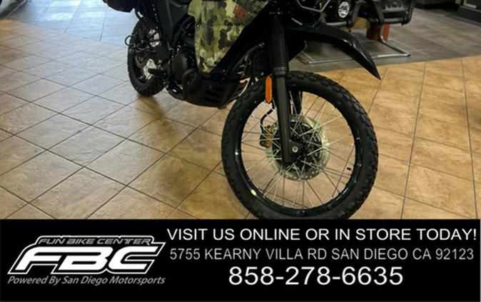 2025 Kawasaki Klr650 Adventure ABS Cypher Camo Beige ABS