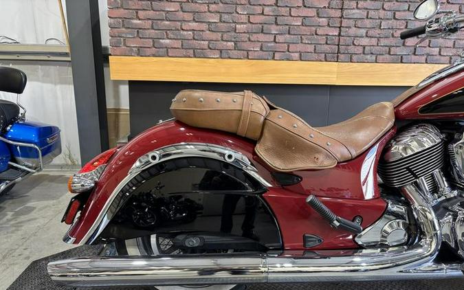 2015 Indian Motorcycle® Chief® Vintage Indian Red / Thunder Black
